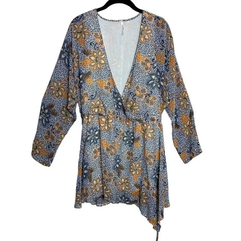Free People Mini Dress Teegan Floral